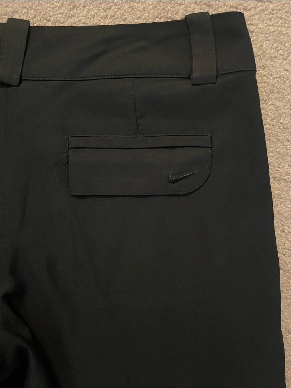 Nike Golf Dri-FIT Cargo Bermuda Shorts Black Size 6